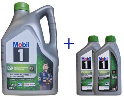 Mobil 1 ESP 5W-30 5+2 = 7 Liter VW 50400 50700 , MB 229.51, MB 229.52 Motoröl