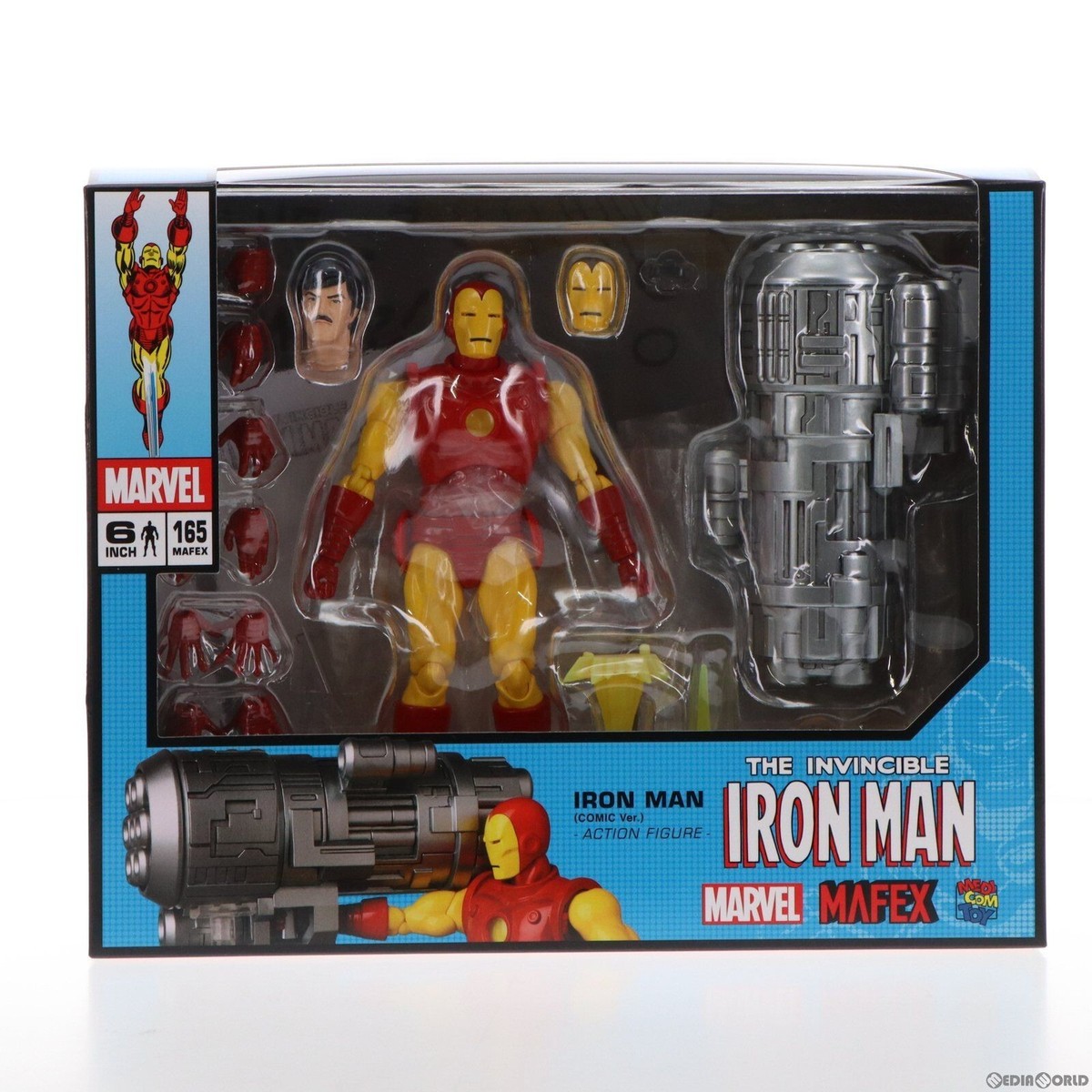 MAFEX Iron man Comic ver. Action Figure No.165 Medicom Toy New