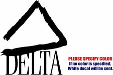 DELTA Symbol 10 Graphic Die Cut decal sticker Car Truck Boat Window Bumper 9"