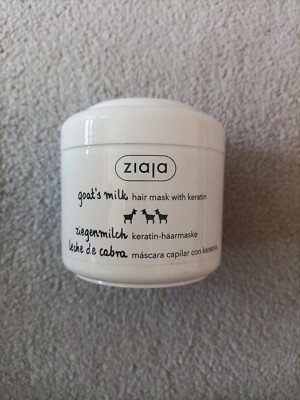Ziaja Ziegenmilch Haarmaske 200 ml OFFIZIELL UK. Versiegelt