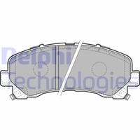 Delphi LP2229 Bremsbelagsatz, Scheibenbremse FüR Isuzu