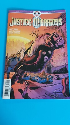 New for you JUSTICE WARRIORS 1 AHOY Comics NM Bubble City
