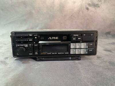 Alpine 7280 Vintage Alpine 7280ms Cassette Player Old School Car stereo *READ ...