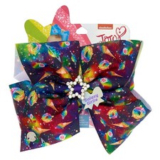 Jojo Siwa Signature Large Rainbow Galaxy Desert Hair Dance Fashion Bow