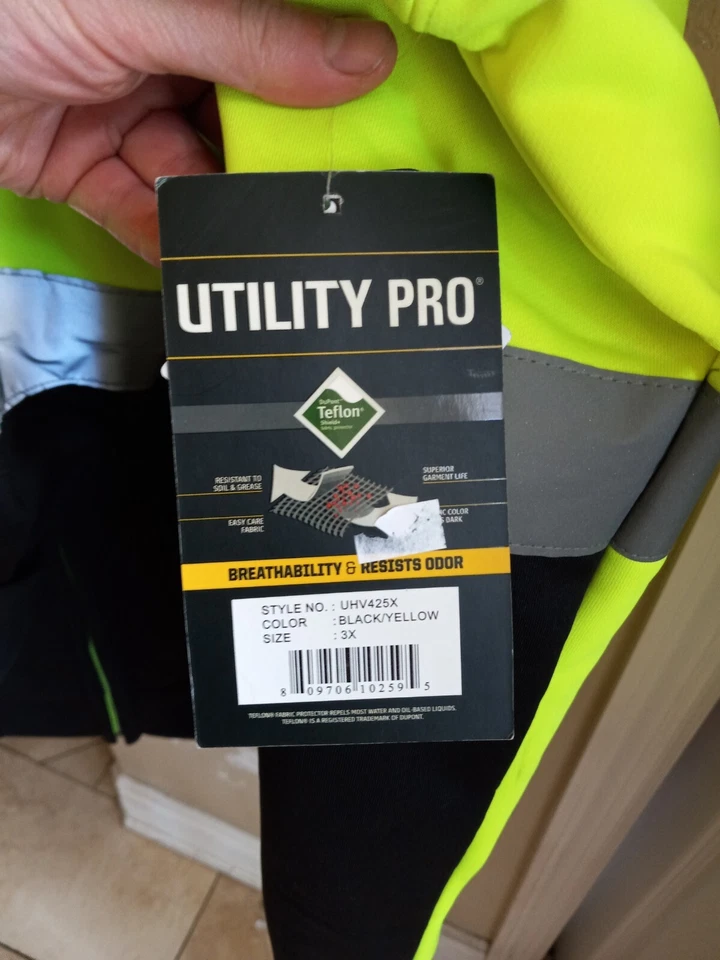 Utility Pro Safety Jacket Size 3x - Image 4 of 4