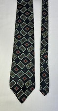 Vintage Damon Necktie X-long All Silk Imported Fabric Made In USA 4x64