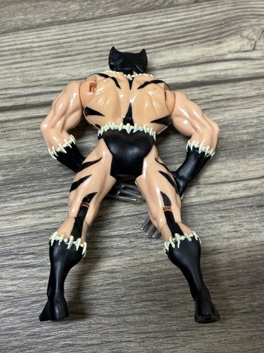 Figura de acción Marvel X-Men Savage-Land Wolverine Flashback Series Toy Biz 1995 - Imagen 5 de 6