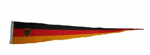 Everflag Deutschland Langwimpel 150 Cm – Mit Adler, Aus Wetterfestem Flaggentuch