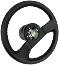 1984 - 1989 Corvette Leather Wrapped Steering Wheel Quality Reproduction C4 NEW