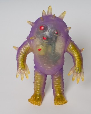 Max Toy Kaiju Eyezon Sofubi with Packaging - Transparent w/Guts