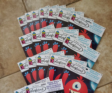 Lot of 17 One Eyed Monster Lg Colorforms Fun Pack Sticker SET