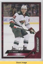 2016-17 Upper Deck Compendium Red Erik Haula #426 READ o0c