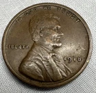 #2L: (-$ Drop) 1918P Lincoln Wheat Cent Good(G) to FINE(F) Condition Coin