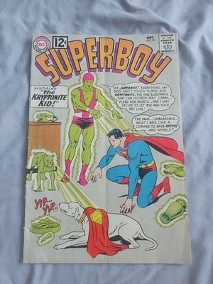 Superboy 99 (1962) Krypto The Superdog Cover! Kryptonite Kid!