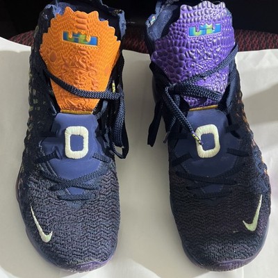 Nike LeBron 17 Space Jam Multicolor Men's Basketball Sneakers Lace Up