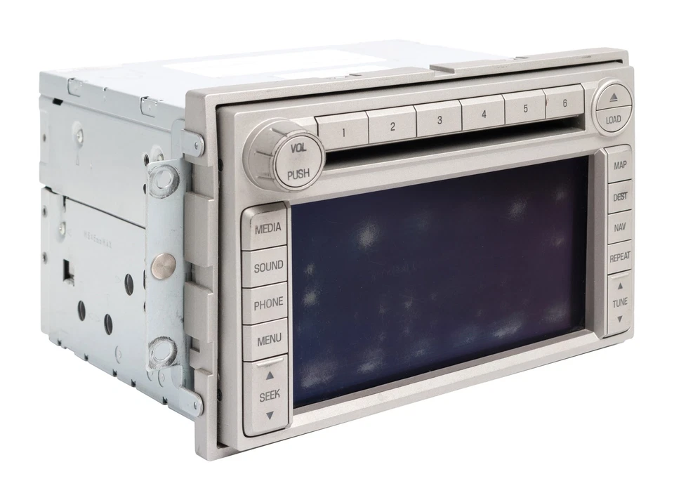 Lincoln MKZ 2007 AM FM receptor reproductor de CD de un solo disco listo para navegación 7A1T-18K931-DA Foto 4 de 4