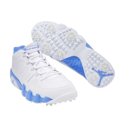Nike Air Jordan 9 Golf AJ9 UNC University Blue Men Golf Cleats