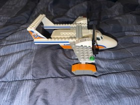 Lego Set 60164 Town City Sea Rescue Plane Incomplete Build Only No Minifigures