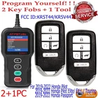 2 Smart Remote Key Fob +1 Kit Tool For 2019~2025 Honda Pilot Passport KR5T44/V44