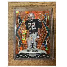 Panini Phoenix 2025 Mike Haynes Raiders Orange Pandora #47 /189