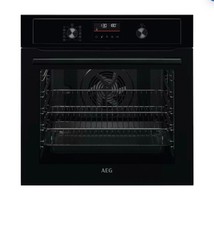 Image of AEG BEX535A61B 3000 AirFry Aqua Clean Built-in Electric Single Oven Black NEW