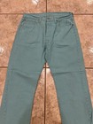 VTG Levis Jeans Mens 34X32 ( FIT 32X30 ) Aqua Teal Blue Denim 501 Button Fly WOW — photo 9