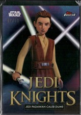 2025 Star Wars Smuggler's Outpost FJK-23 Jedi Padawan Caleb Dume Black 07/10