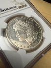 1881 S Morgan Silver Dollar NGC MS63 Choice Gem BU Semi PL