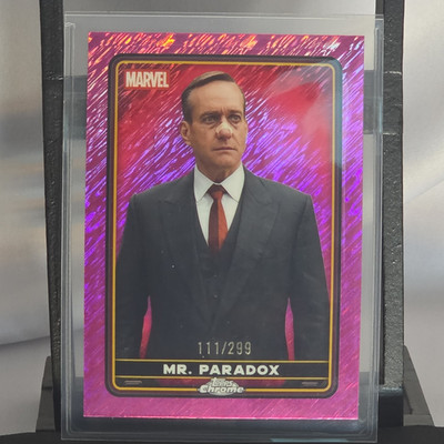 Topps Topps Chrome Marvel Deadpool & Wolverine Mr. Paradox Card #22 111/299