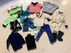 Vintage Lot of Ken Barbie Doll Clothes Shirts Shorts Majorette Outfit