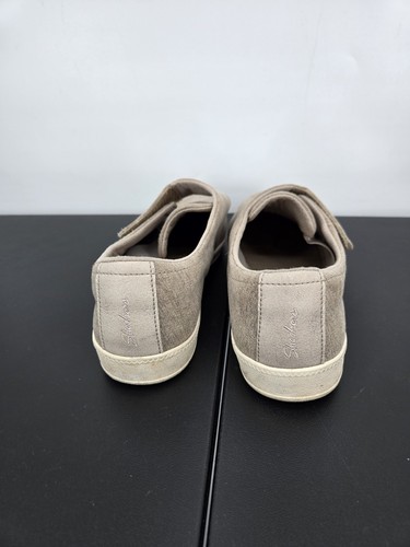 SKECHERS Womens 9.5 Shoes Taupe Slip On Air-Cooled Memory Foam Hook Loop Closure - Picture 9 of 13