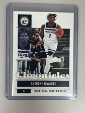 2021-22 Chronicles Anthony Edwards #8 Minnesota Timberwolves Basketball Card