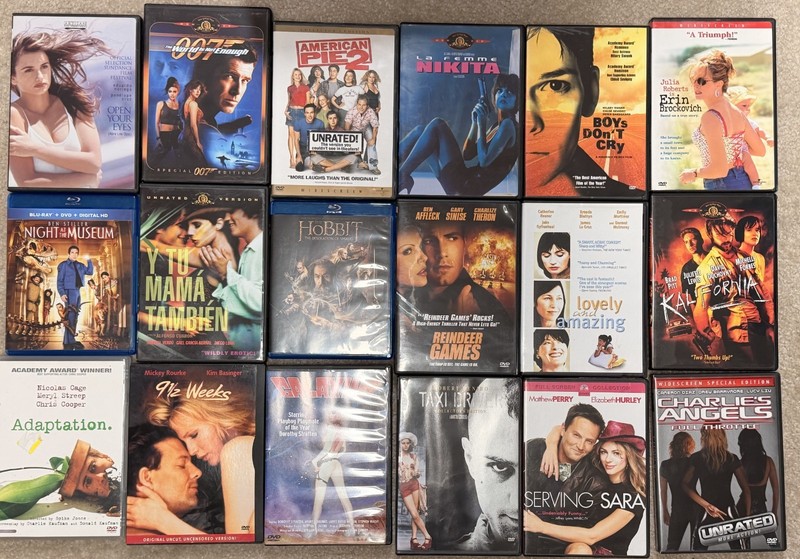 Lot of 26 DVDs (and 2 Blu-Ray) Movies - Includes Rare Galaxina