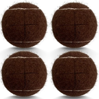 Precut Tennis Balls for Walkers, 4 PCS Heavy Duty Long Lasting Glide Balls - ...