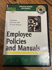 Made E-Z Employee Policies and Manuals for Windows - CD-ROM Software