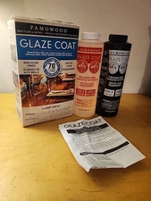 FAMOWOOD GLAZE COAT 32 Oz High-Gloss High Build Epoxy Pour On Finish 5050080