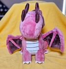 Bellzi Draggi Pink Brown Dragon Stuffed Animal Plush Bendable Wings Soft Kawaii — photo 2