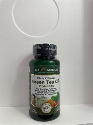 Purity Products Chris Kilham's GREEN TEA CR PHYTOSOME 60 Capsules EXP 4/2026 NEW