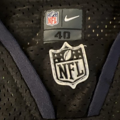 Richard Sherman Seattle Seahawks Neon Black Stitched Nike On Field