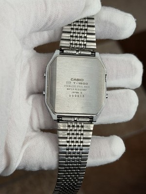 Rare Vintage Casio T-1500 Men's Digital Dictionary Watch Module