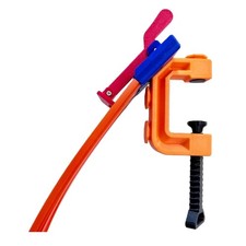 Hot Wheels Compatible 2-Lane Starter Gate with Clamp   Track Starter Combo