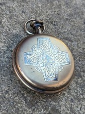 Rare boîte hôte PYX en argent sterling GORHAM