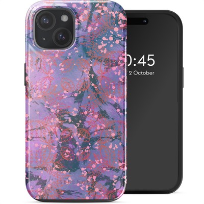 Selencia Vivid Tough Back Cover MagSafe für das Apple iPhone 15 - Fresh Paint Fl