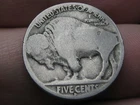 1914 D Buffalo Nickel 5 Cent Piece- Denver, Good Reverse Details