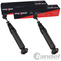2X Maxgear Gasdruck StoßDÄMpfer Hinten Passend FÜR Peugeot 206 206+