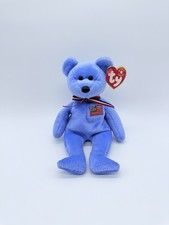 TY Beanie Baby America the Bear Plush Stuffed Animal Toy 2001