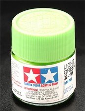 Tamiya Acrylic X-15 Light Green Paint Jar 81515