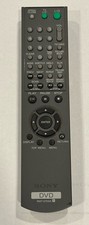 Sony RMT-D153A DVD Player Remote Control -- Tested  Working 
