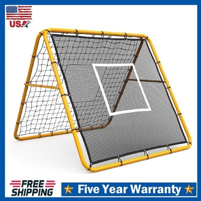 4x4 ft Soccer Rebounder Net ,Adjustable Training Net, Softball Bounce Back Net