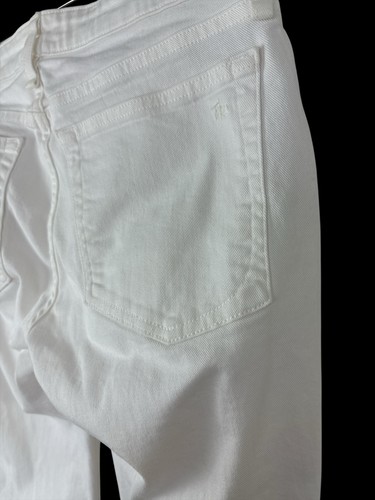 Rag & Bone Size 26 Dre Low-Rise Slim Boyfriend White Jeans Women's - Picture 3 of 14